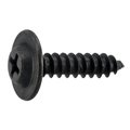 Midwest Fastener Sheet Metal Screw, #10 x 3/4 in, Black Steel Flat Head Phillips Drive, 15 PK 39632